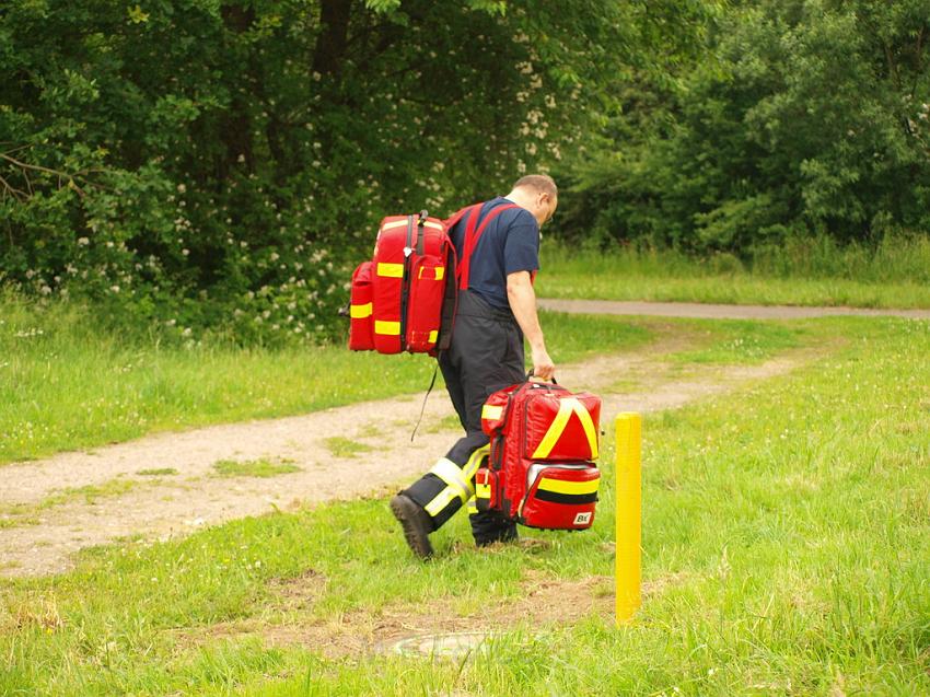 Schwerer Unfall mit Reisebus Lohmar Donrather Dreieck P207.JPG